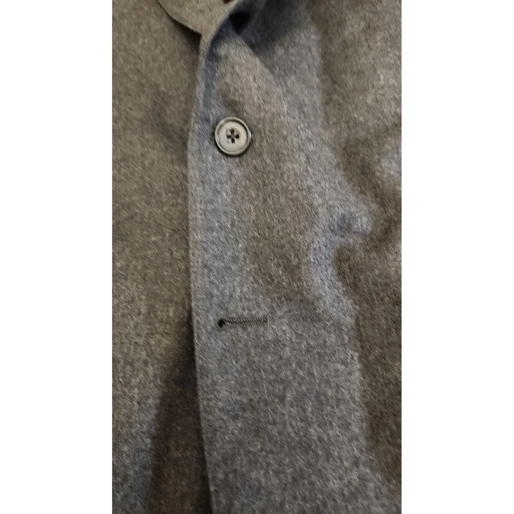 Vintage Corbin Blazer Mens‎ Large Gray Wool Two Button Sport Coat Made USA READ